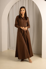 M8861Chocolate-dress-abaya