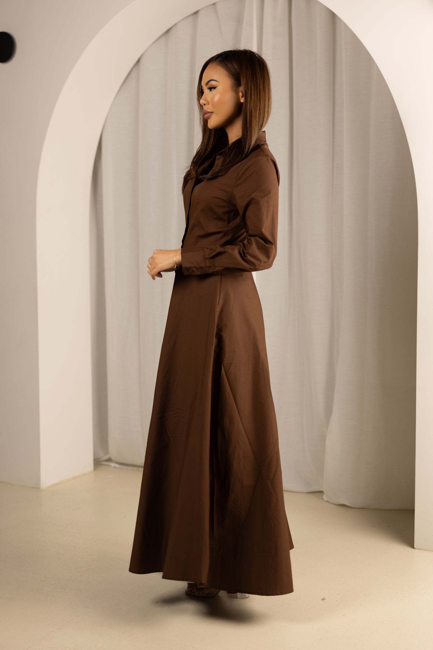 M8861Chocolate-dress-abaya