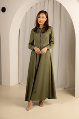 M8861Khaki-dress-abaya