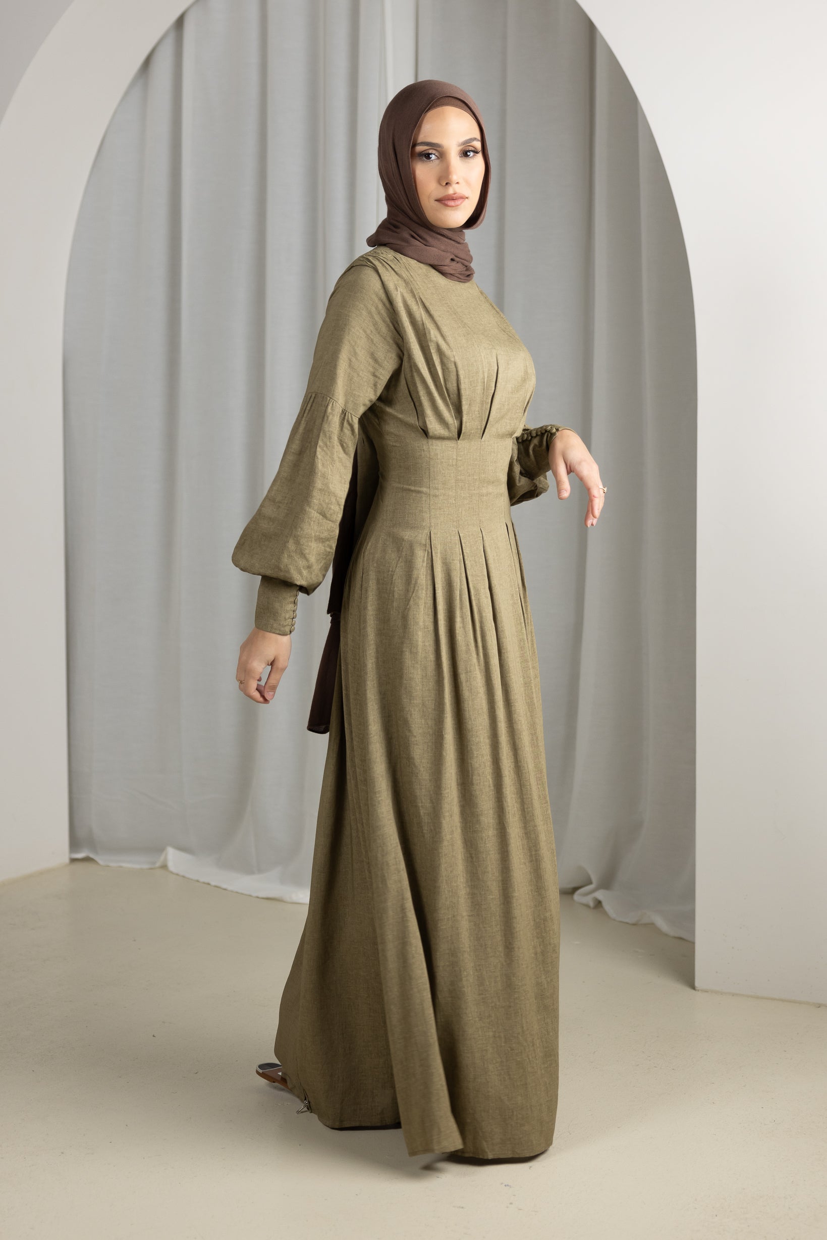 M8879-Mocha-dress-abaya-2way