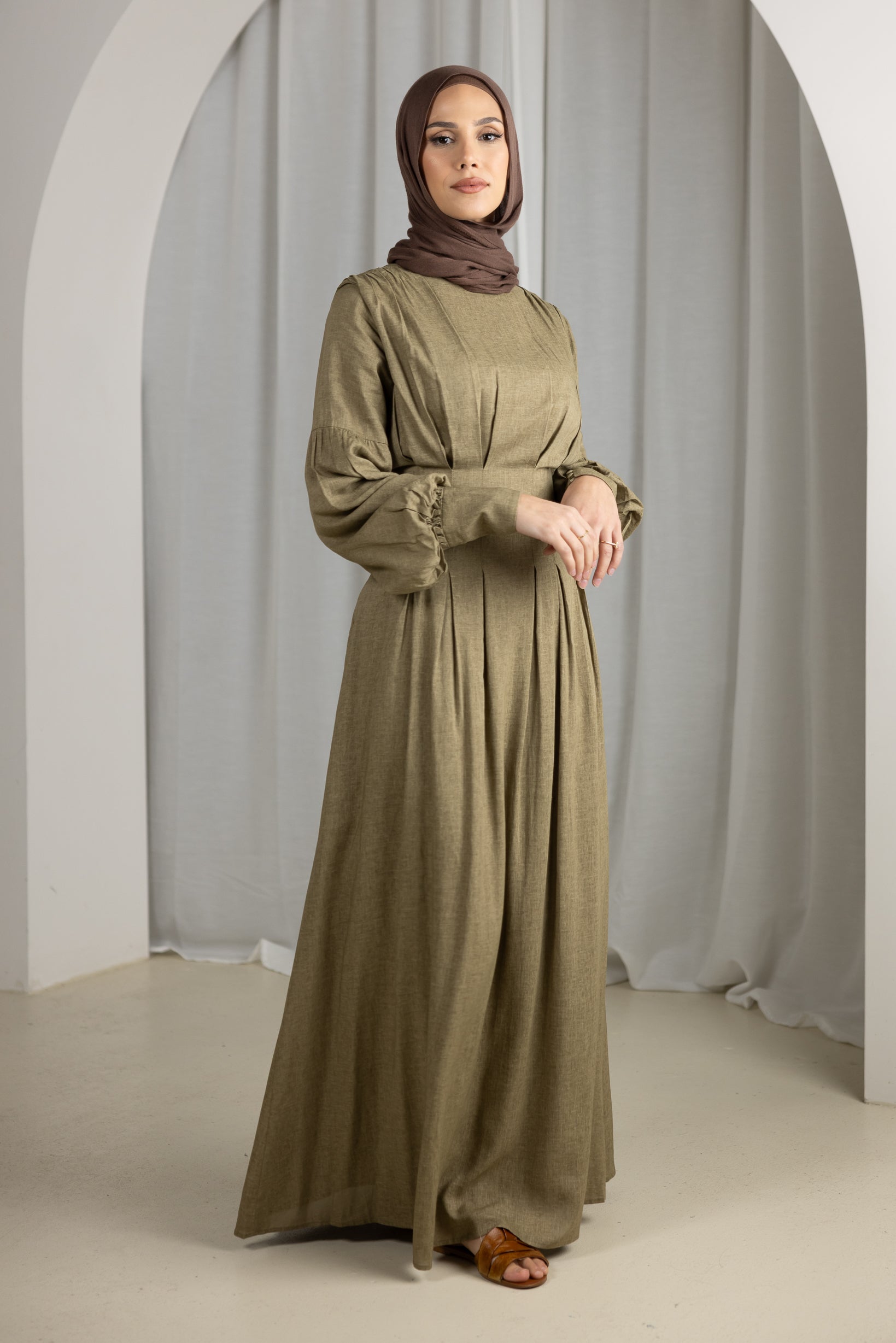 M8879-Mocha-dress-abaya-2way