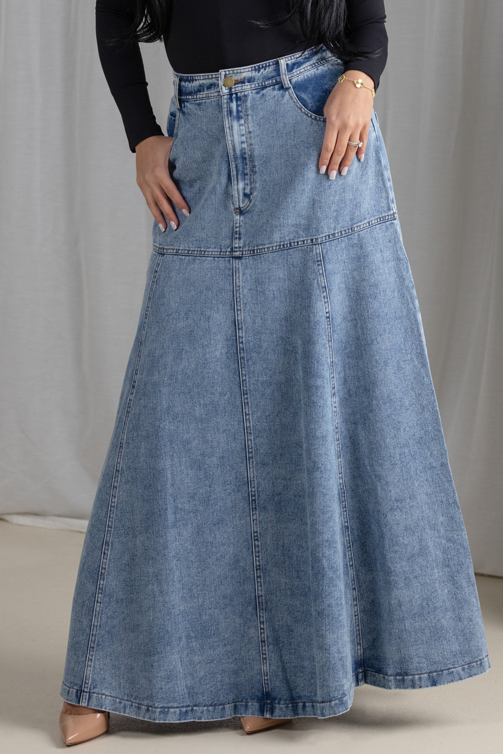 M8891-lightdenim-skirt