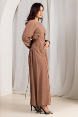 M8900Chocolate-dress-abaya