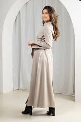 M8907Mocha-dress