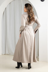 M8907Mocha-dress