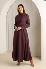 M8912Chocolate-maxi-dress