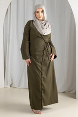 M8932Khaki-dress-abaya