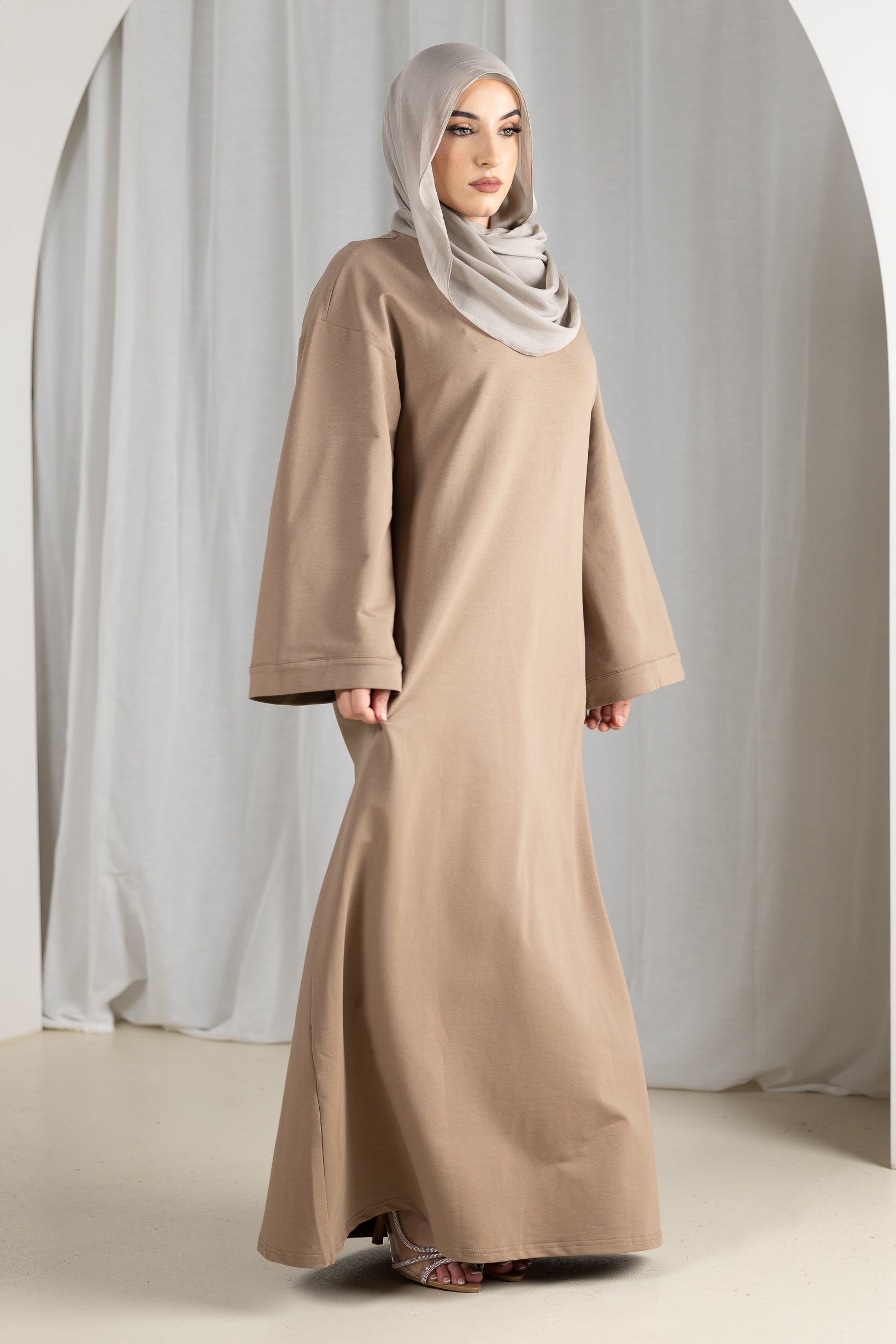 M8949Mocha-dress-abaya