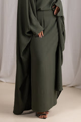 M8961Khaki-maxi-skirt