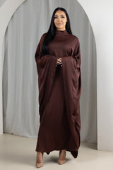 M9013Chocolate-kaftan-dress