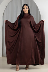 M9013Chocolate-kaftan-dress