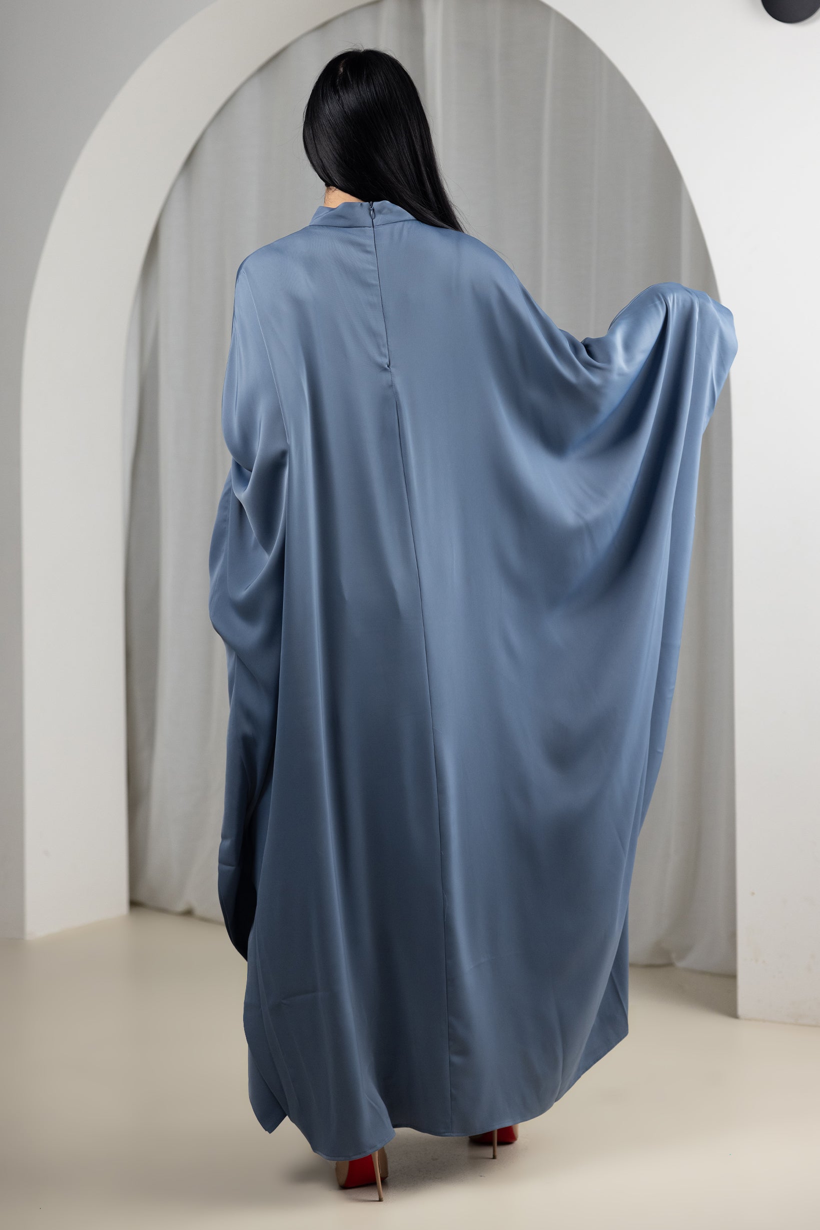 M9013Slate-kaftan-dress