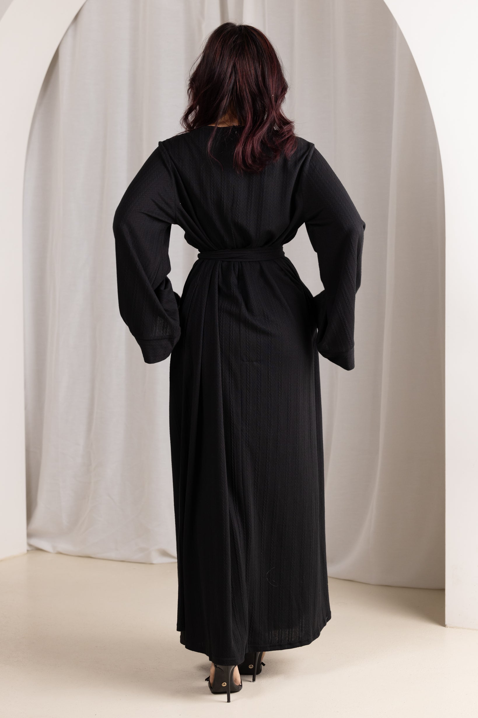 M9025Black-abaya-dress