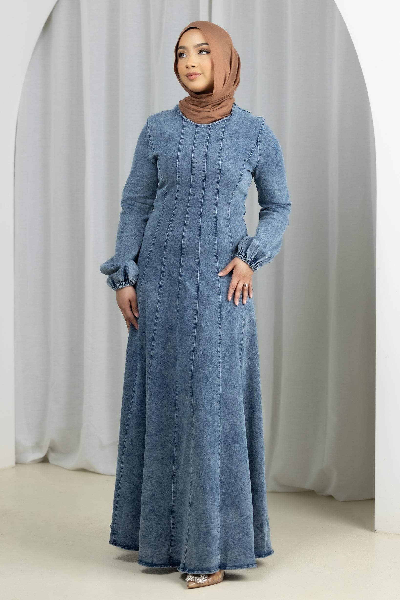 M9041RusticBlue-denim-dress