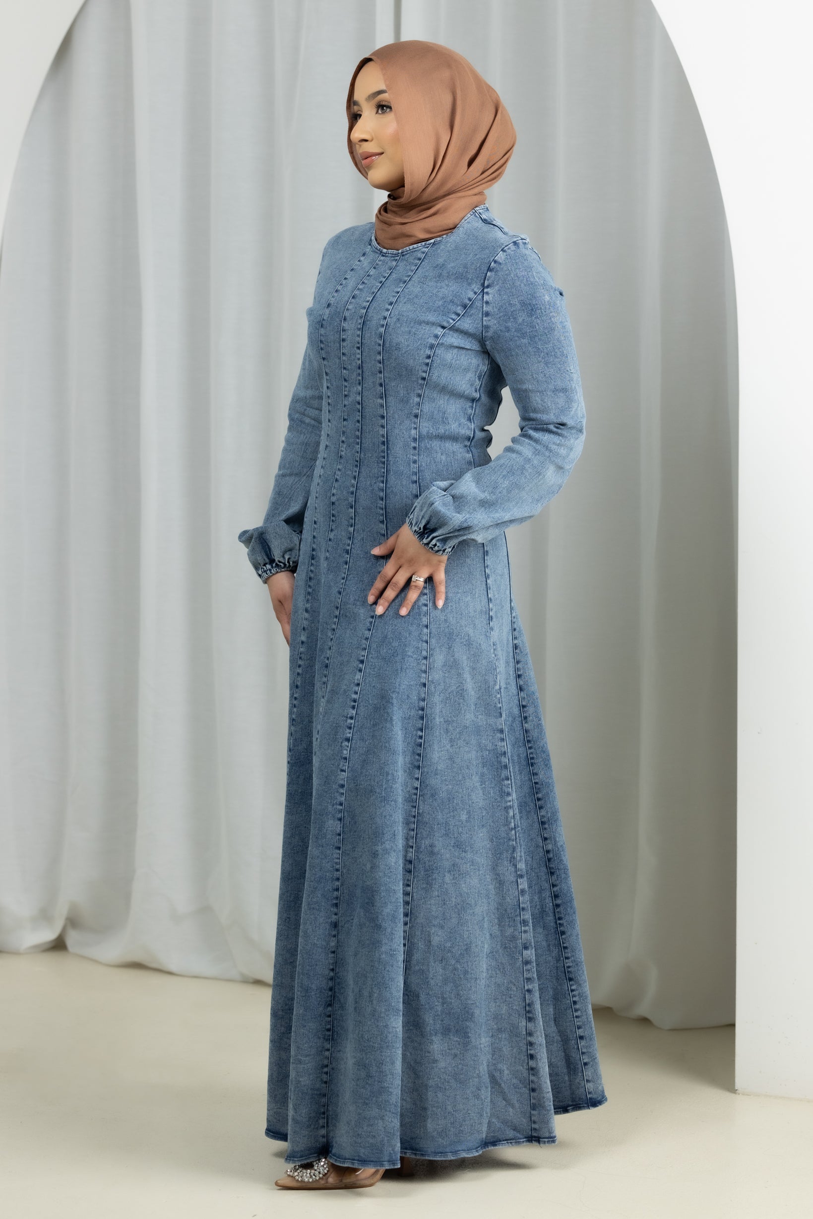 M9041RusticBlue-denim-dress