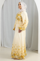 M9083-2YellowFloral-maxi-dress