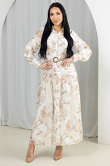 M9084BrownPrint-maxi-dress