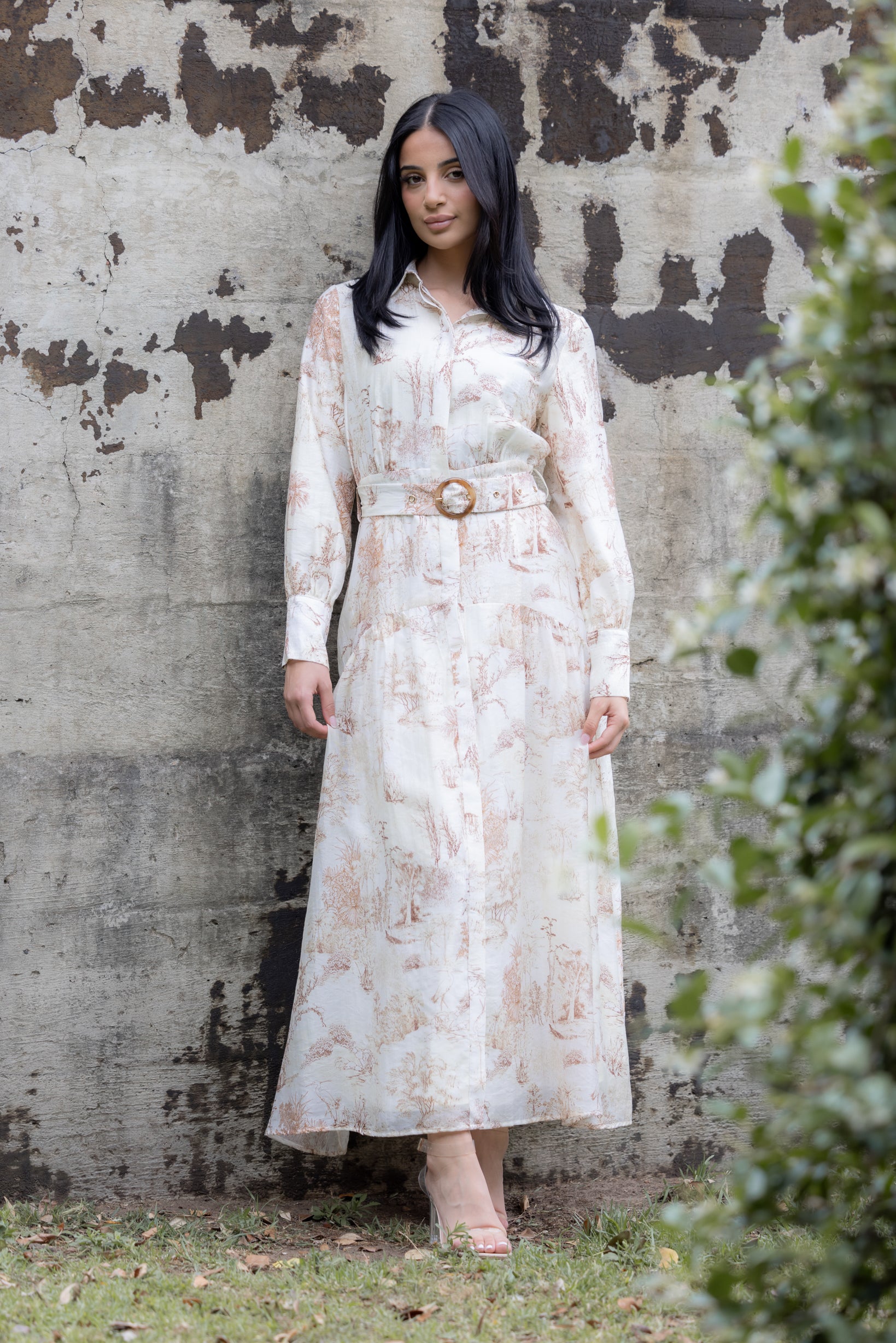 M9084BrownPrint-maxi-dress