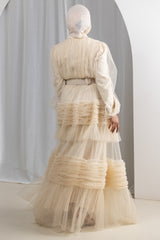 Rhythmic Tulle Dress