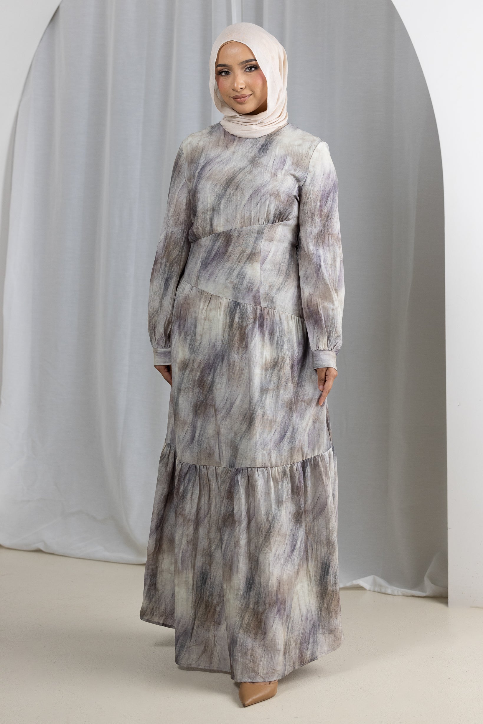 M9290KhakiPrint-maxi-dress