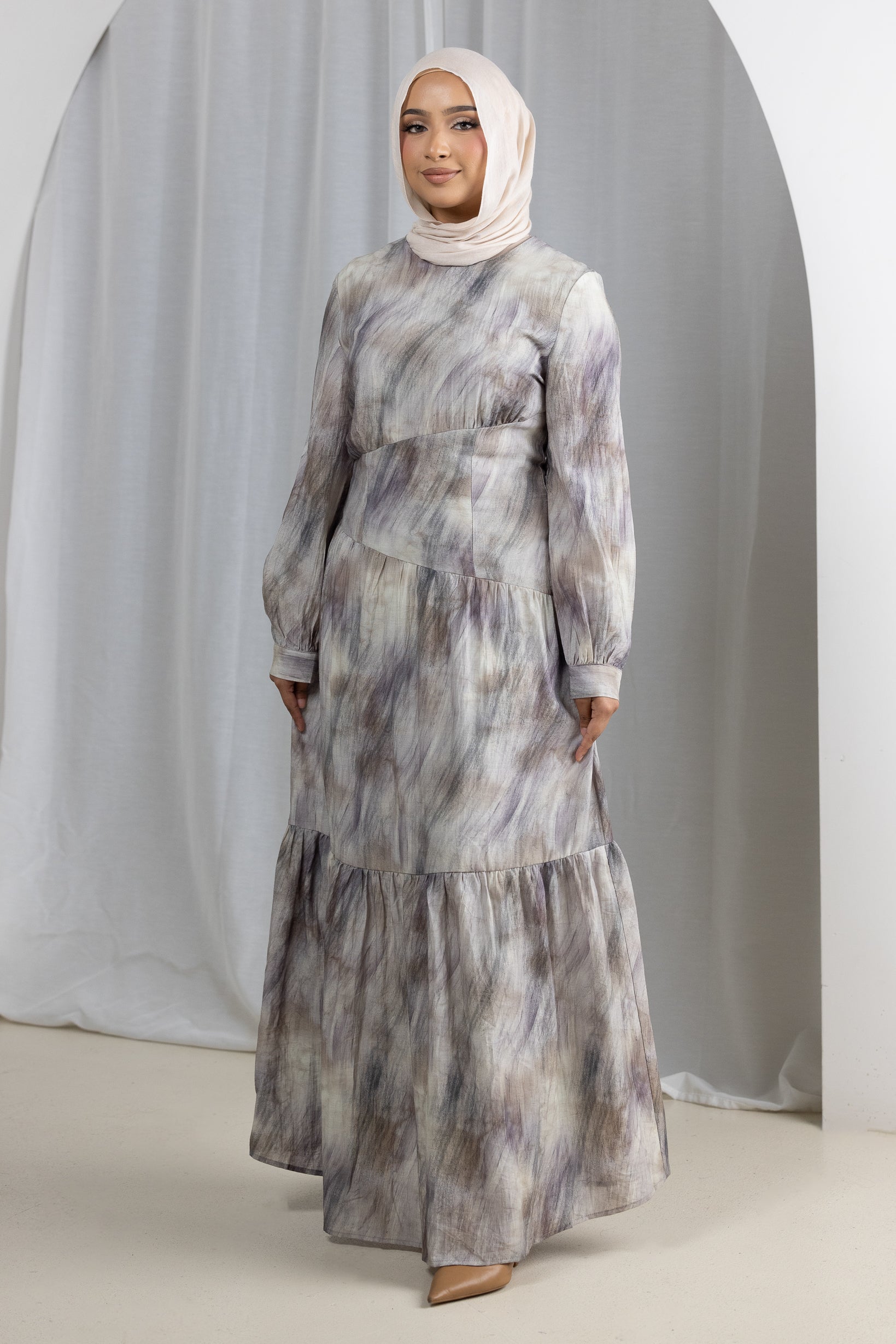 M9290KhakiPrint-maxi-dress