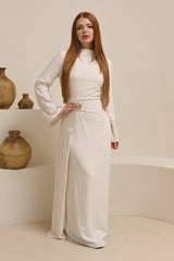 Miraj Brooch Dress