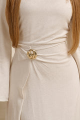 Miraj Brooch Dress