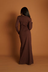 M9369Chocolate-dress-abaya