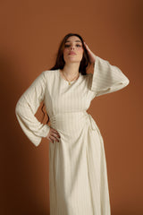 Areem Wallai Pin Stripe Dress