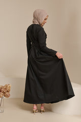Miraj Zip Brooch Dress
