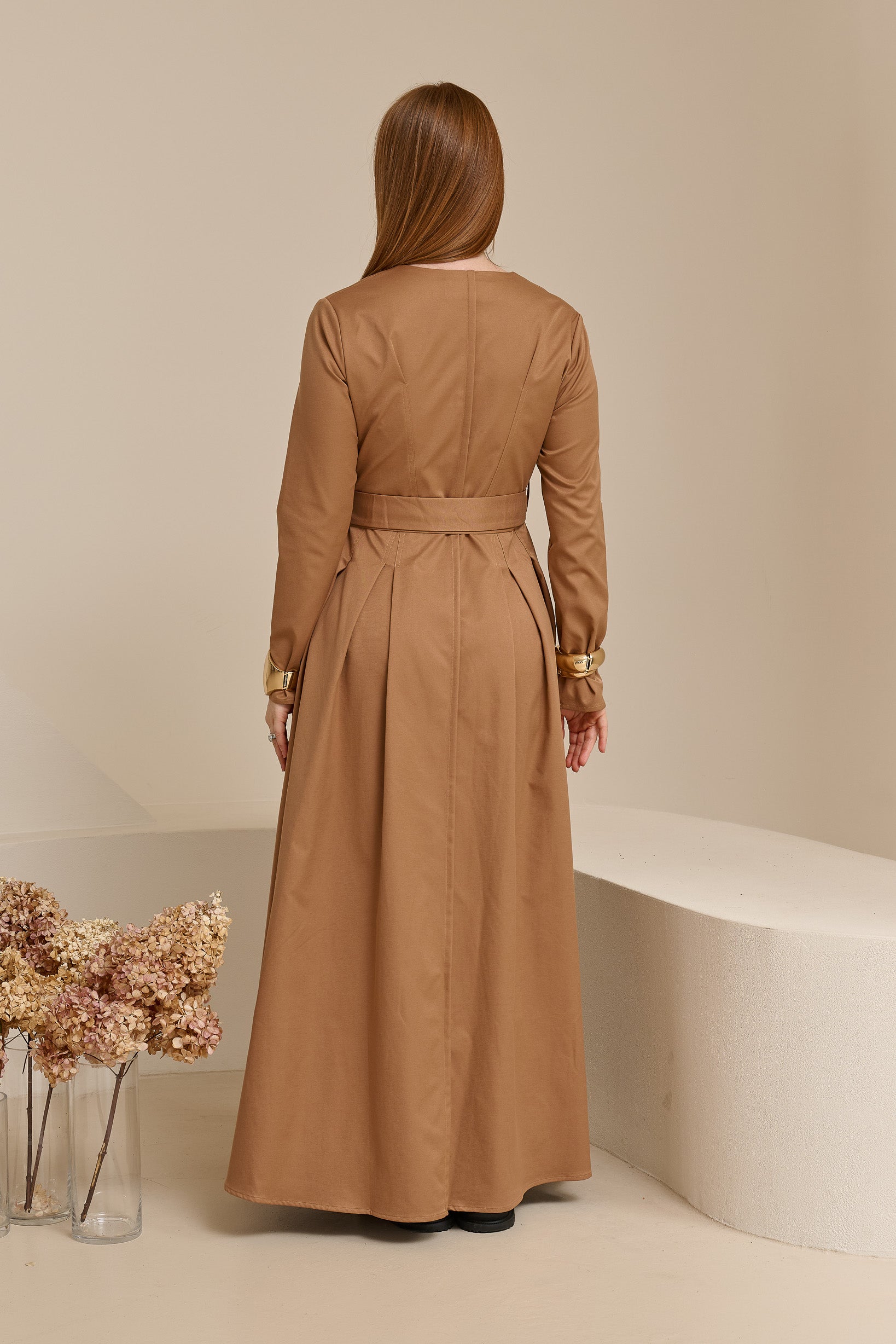 Miraj Zip Brooch Dress
