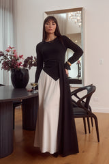 Miraj Side Drape Dress