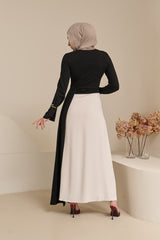 Miraj Side Drape Dress