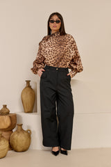 Miraj Leopard Blouse
