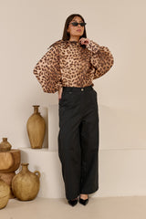 Miraj Leopard Blouse