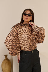 Miraj Leopard Blouse