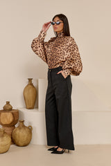 Miraj Leopard Blouse
