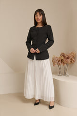 Miraj Blazer Pleat Dress