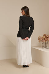 Miraj Blazer Pleat Dress