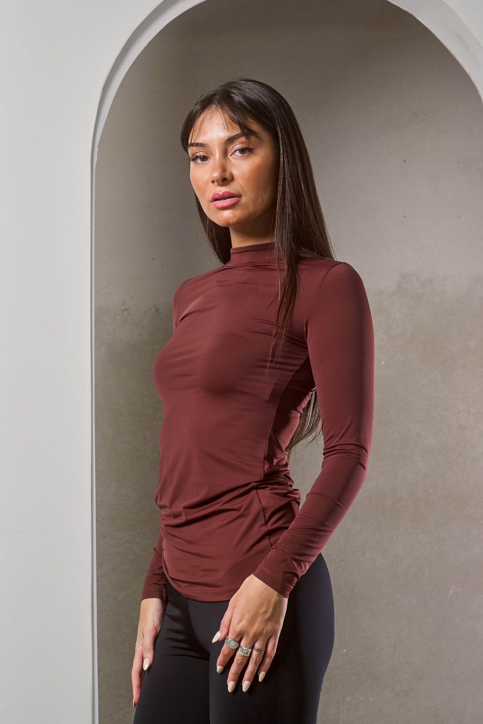 Luxe Lycra Long Body Top