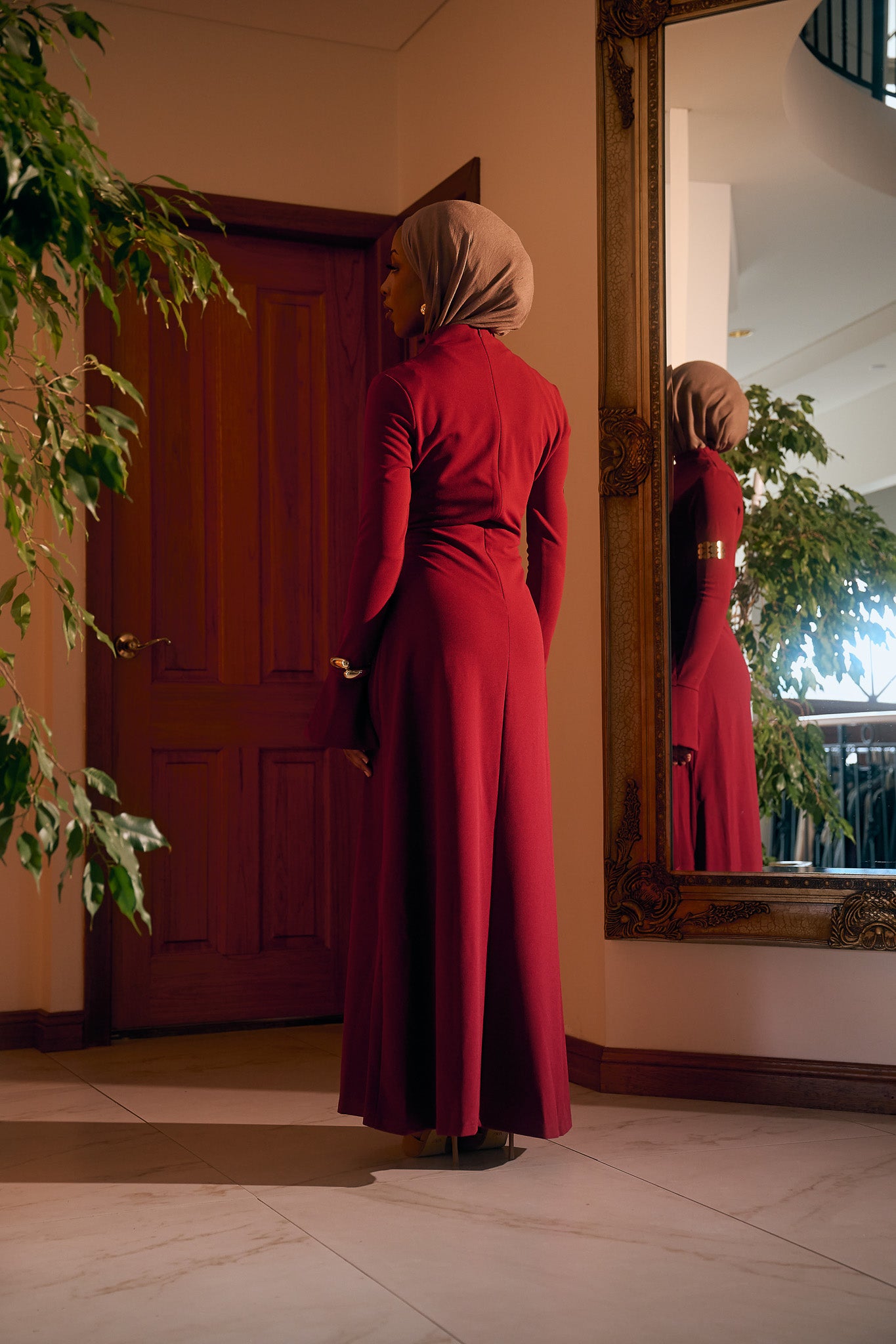 M9591-BUR-dress