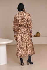 Miraj Leopard Dress