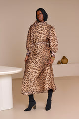 Miraj Leopard Dress