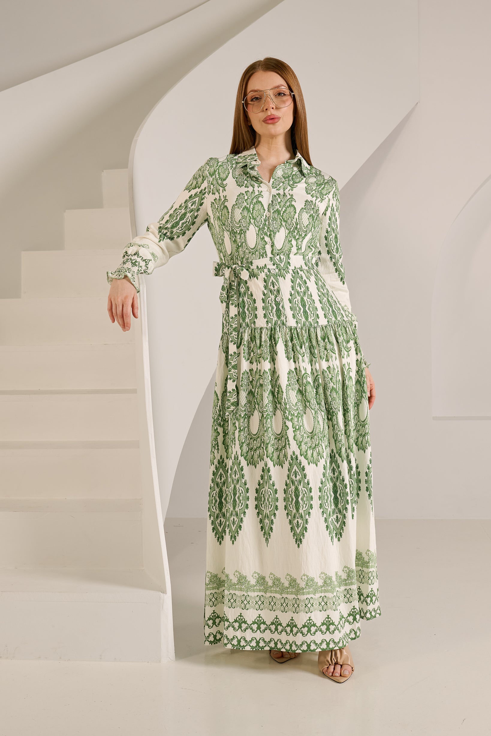 Soleil Shiraz Shirt Dress