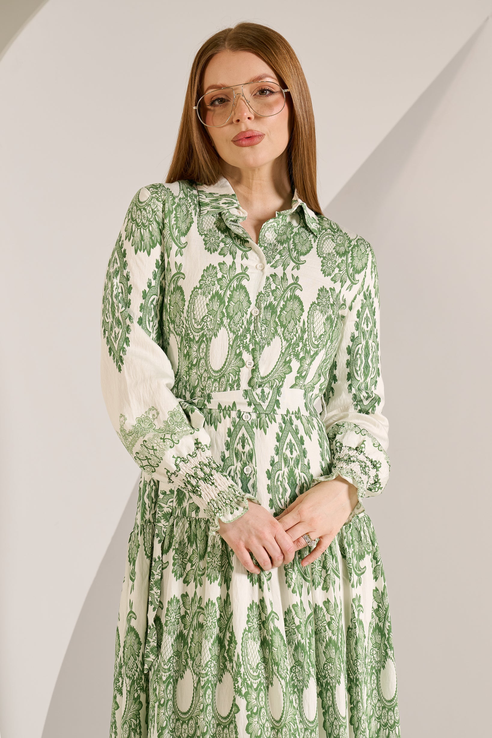 Soleil Shiraz Shirt Dress