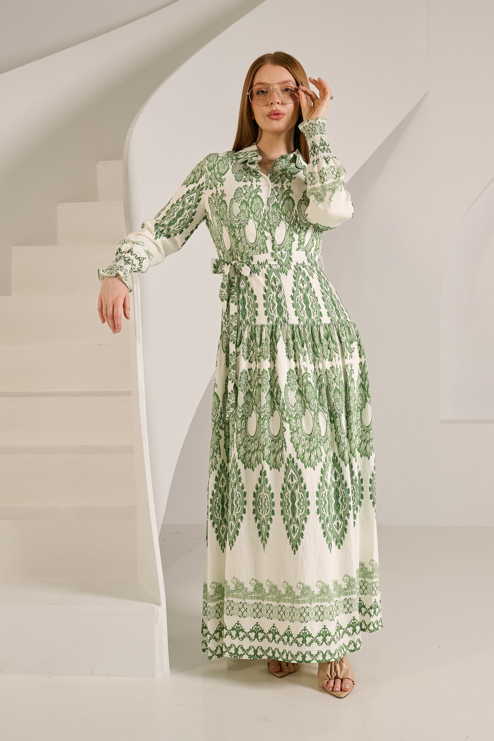 Soleil Shiraz Shirt Dress