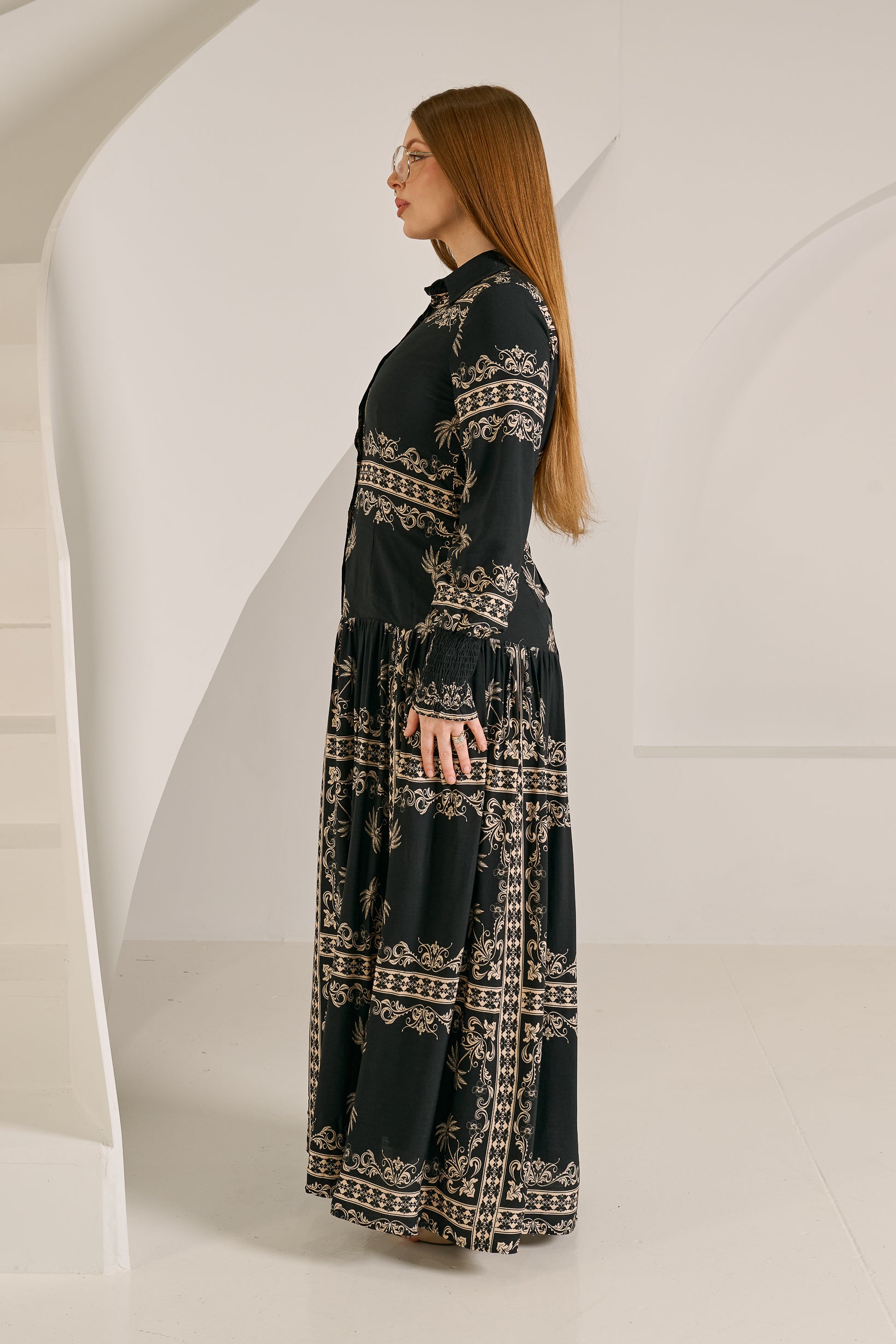 Soleil Shiraz Shirt Dress