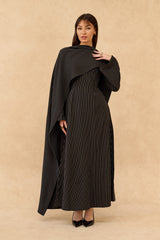 Elementary Stripe Abaya Set