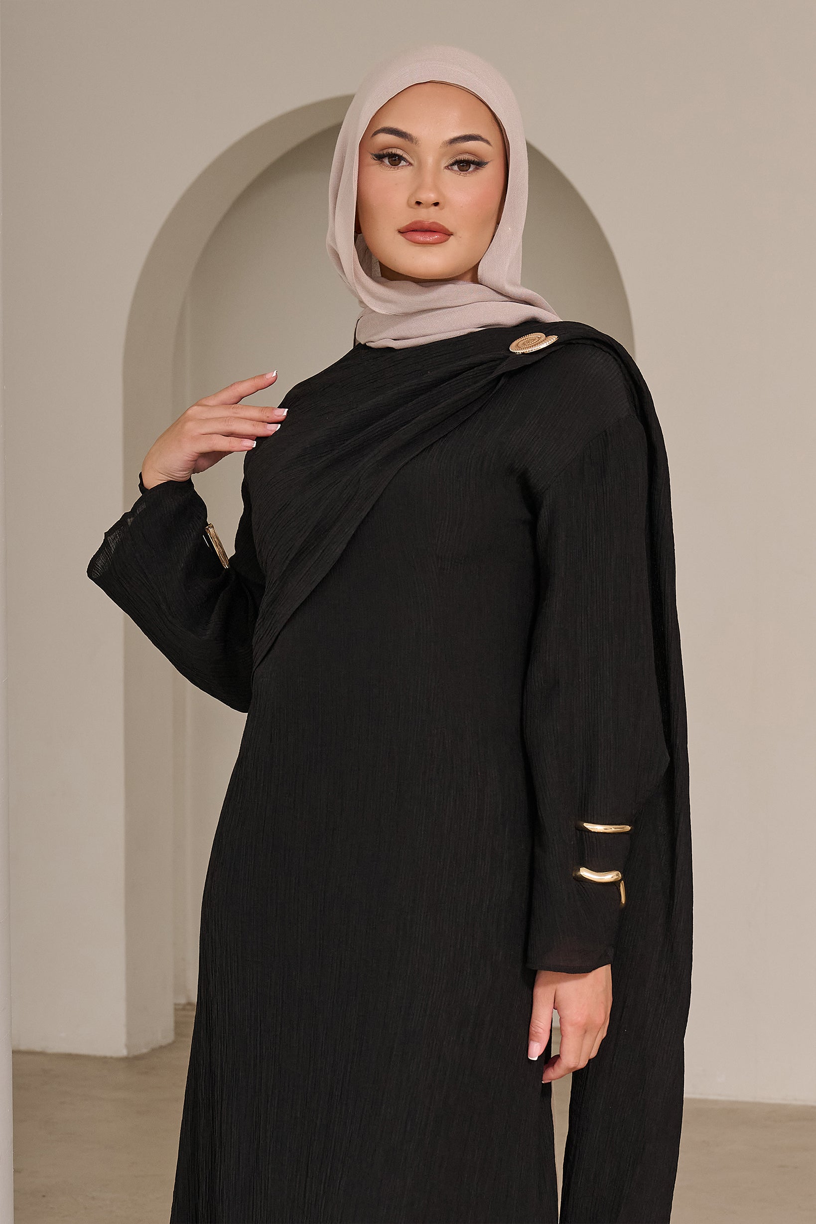 M9807-BLK-shawl-dress
