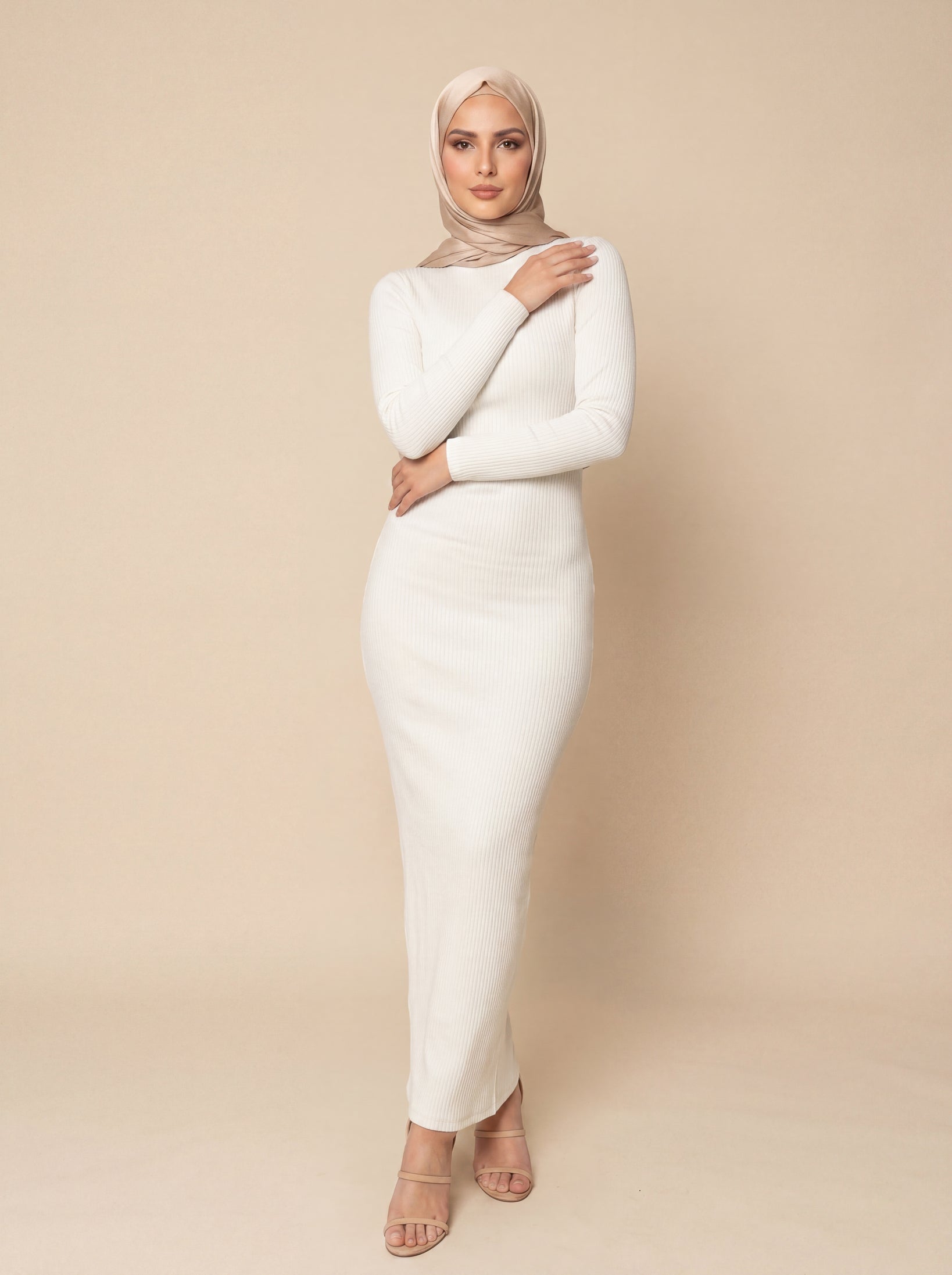 Rib Body Dress - Light Shades